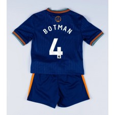 Newcastle United Sven Botman #4 Tredjedraktsett Barn 2025-26 Kortermet (+ korte bukser)